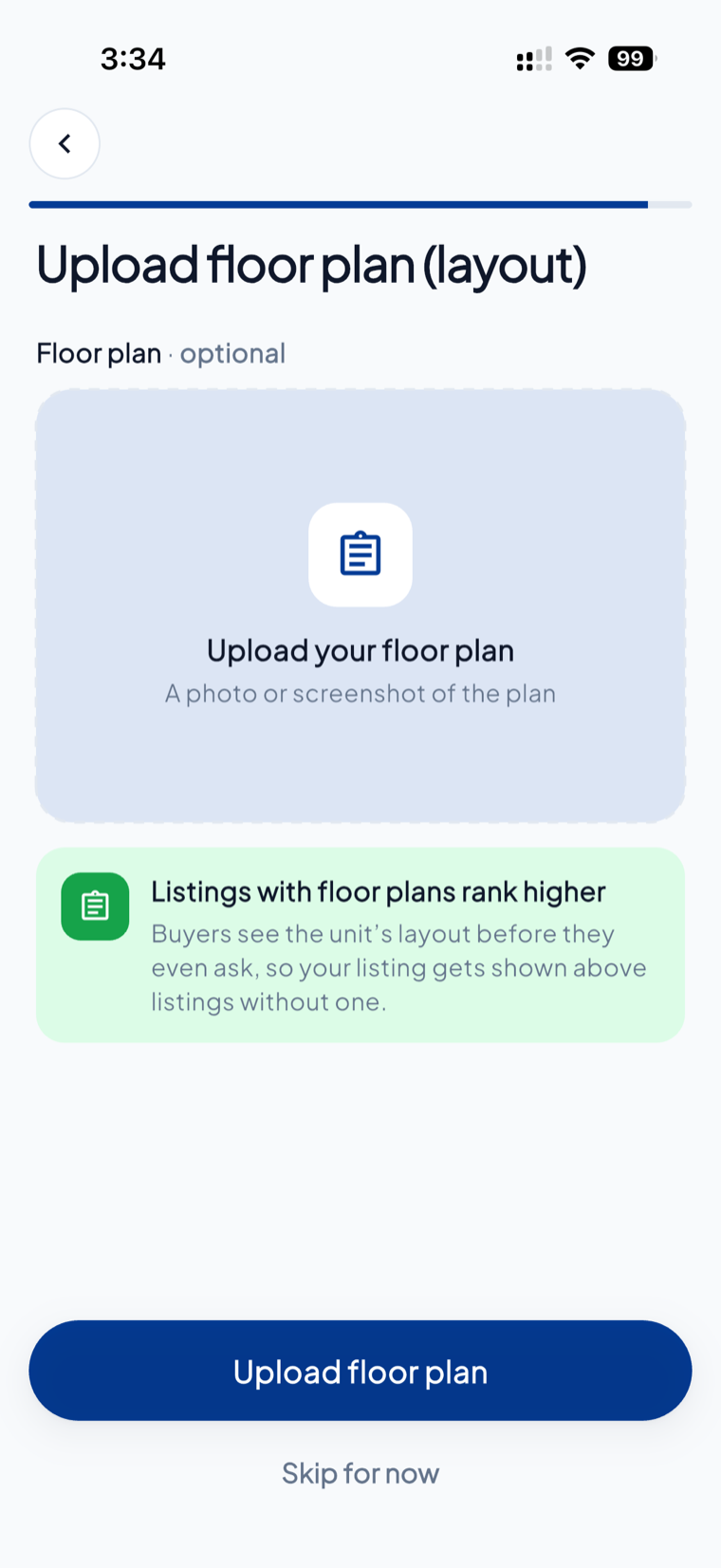 Add the floor plan